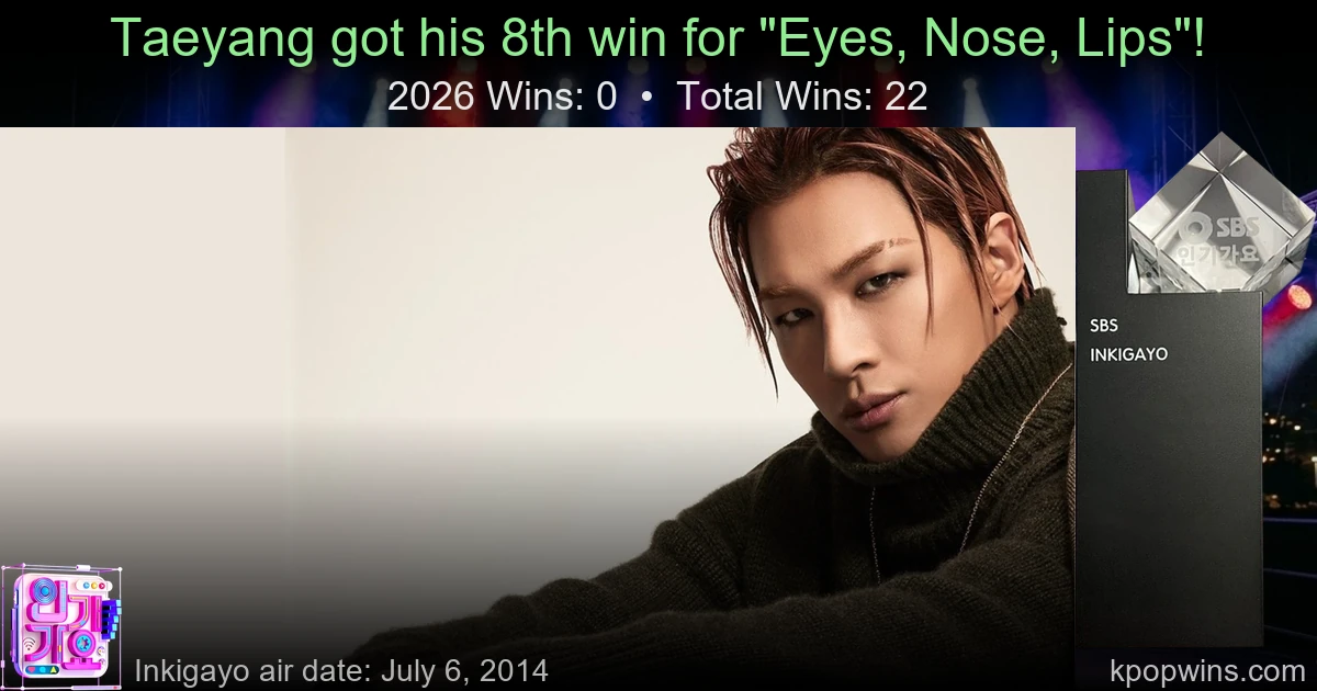 Taeyang - Eyes, Nose, Lips